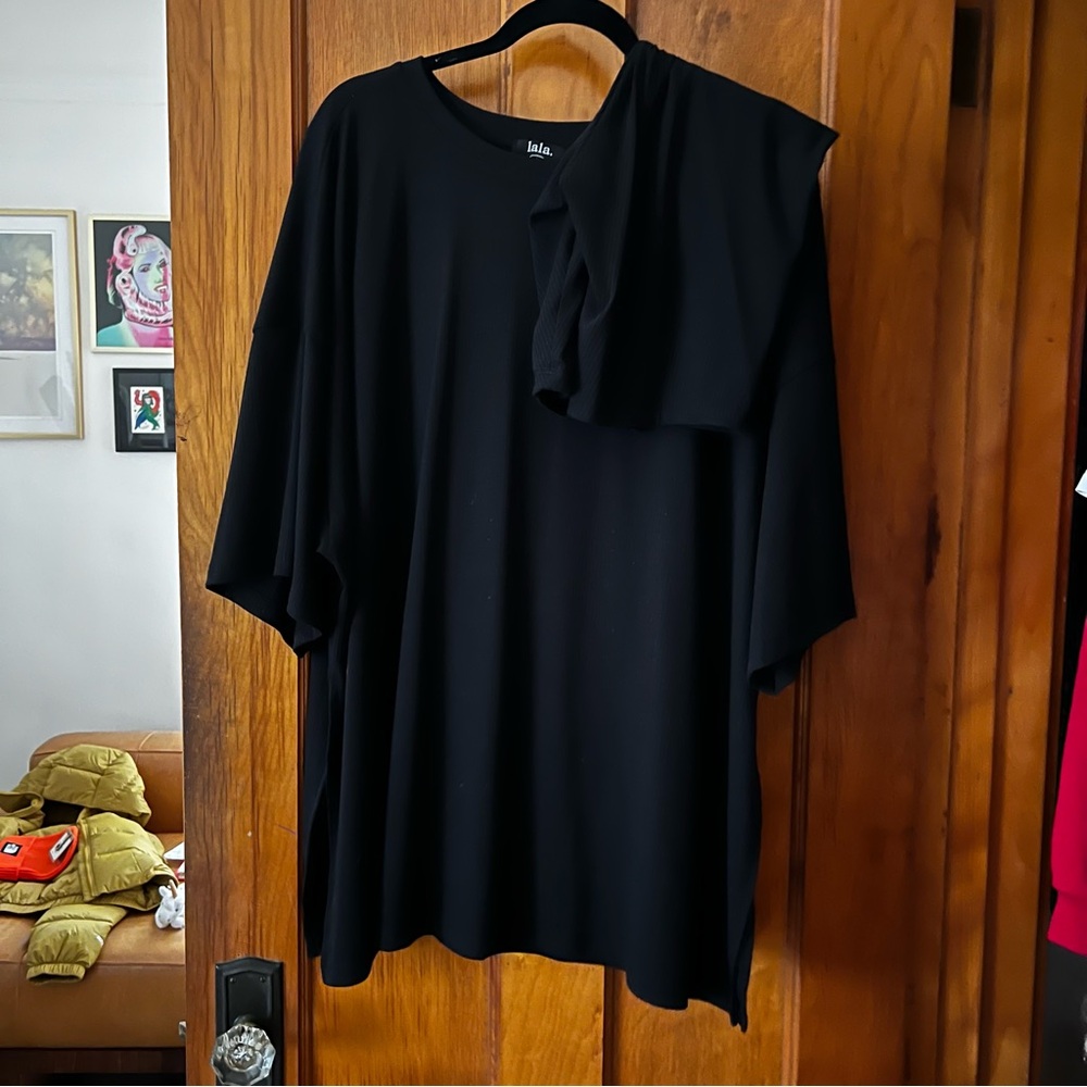 Dressed in lala black biker set